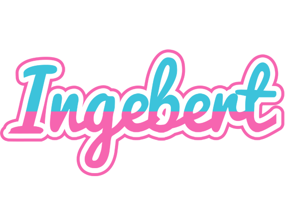 Ingebert woman logo