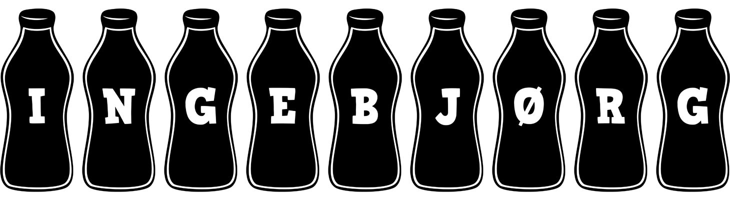 Ingebjørg bottle logo