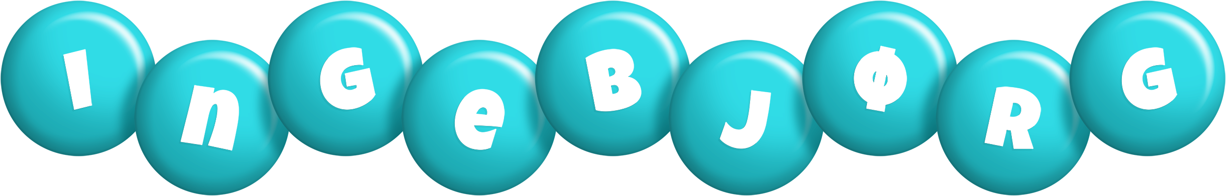 Ingebjørg candy-azur logo