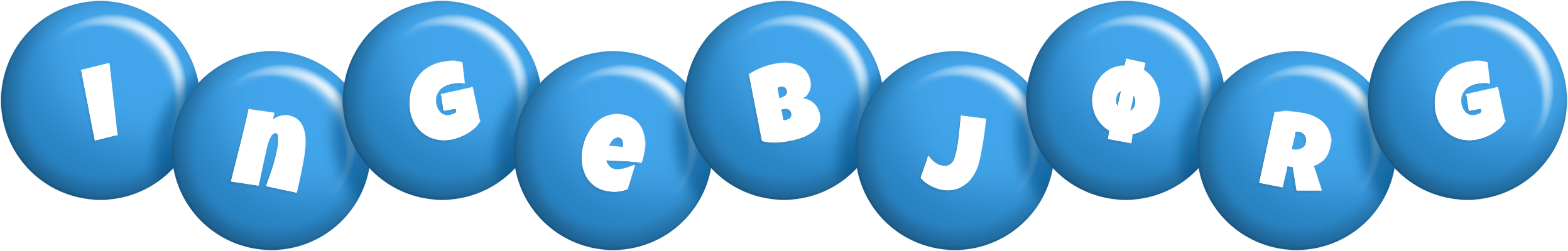 Ingebjørg candy-blue logo