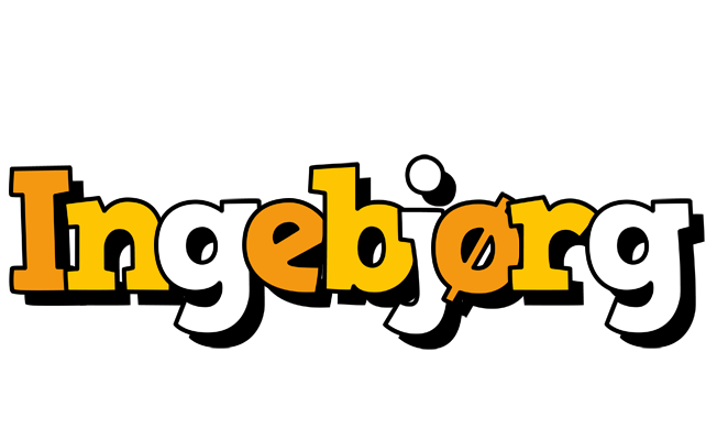 Ingebjørg cartoon logo
