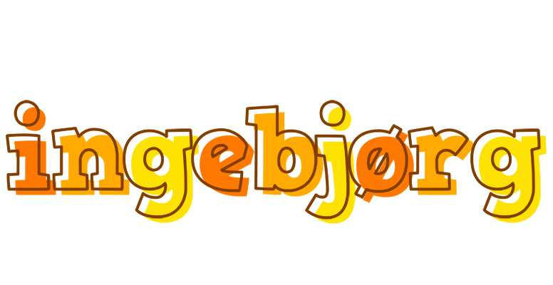 Ingebjørg desert logo