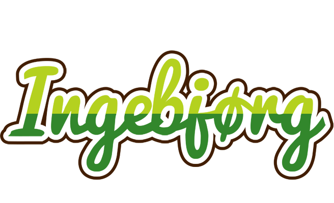 Ingebjørg golfing logo