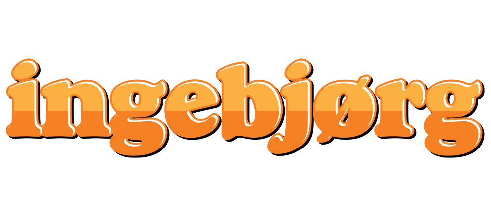 Ingebjørg orange logo