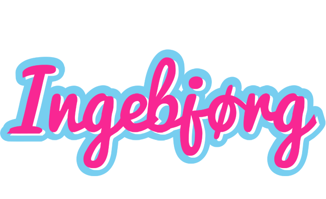 Ingebjørg popstar logo