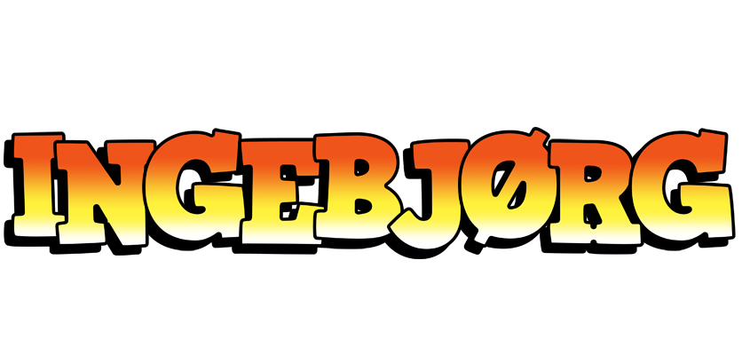 Ingebjørg sunset logo