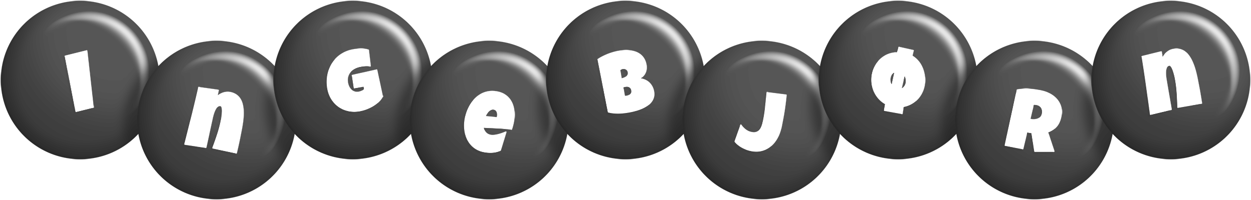 Ingebjørn candy-black logo