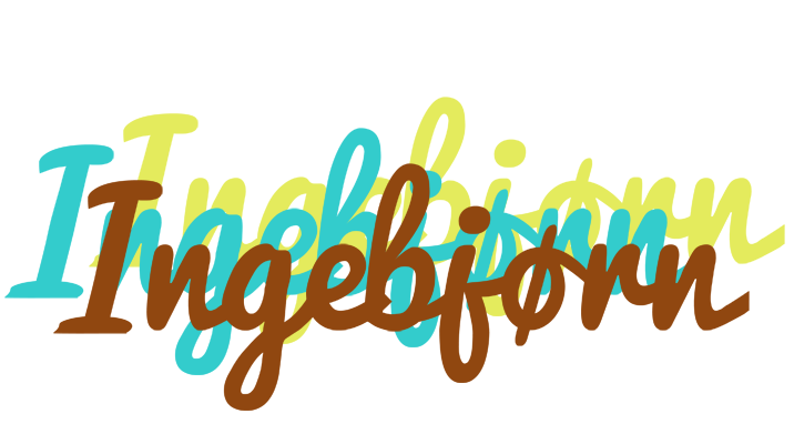 Ingebjørn cupcake logo