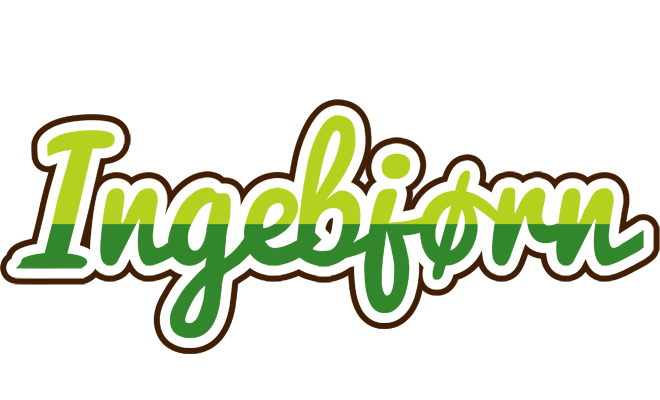 Ingebjørn golfing logo