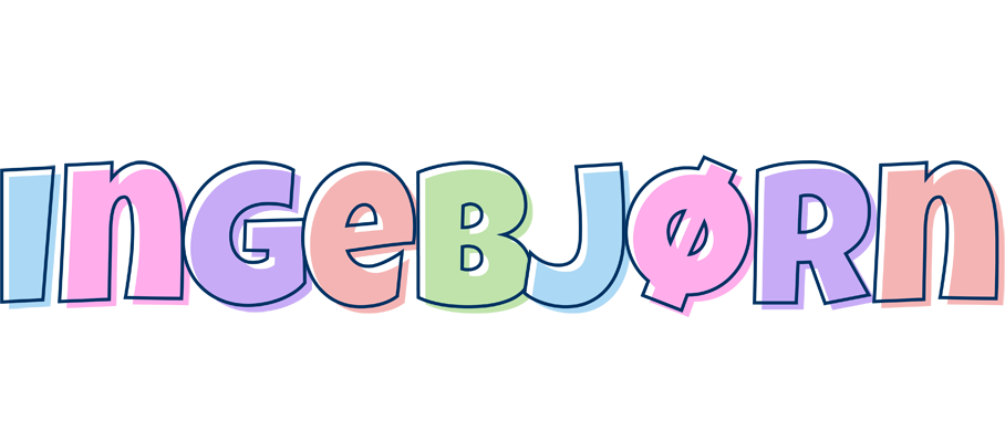 Ingebjørn pastel logo