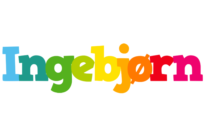 Ingebjørn rainbows logo