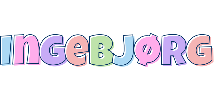 Ingebjørg pastel logo