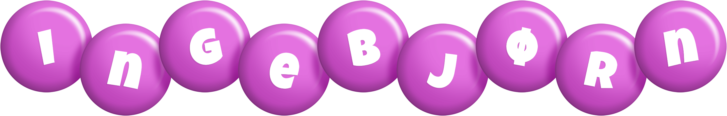 Ingebjørn candy-purple logo