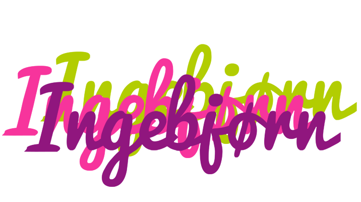 Ingebjørn flowers logo