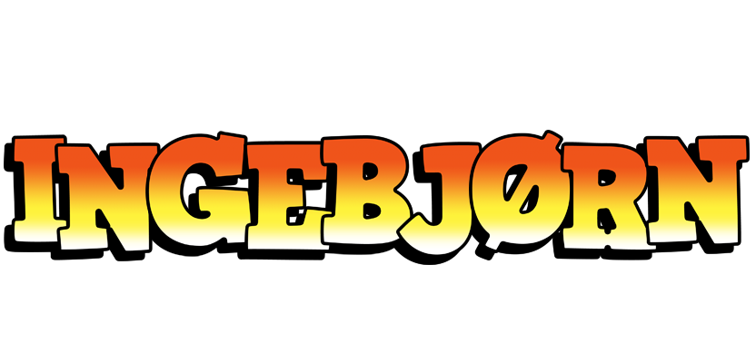 Ingebjørn sunset logo