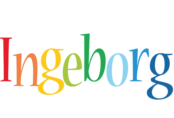 Ingeborg birthday logo