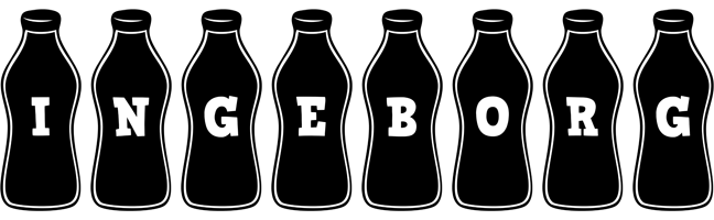 Ingeborg bottle logo