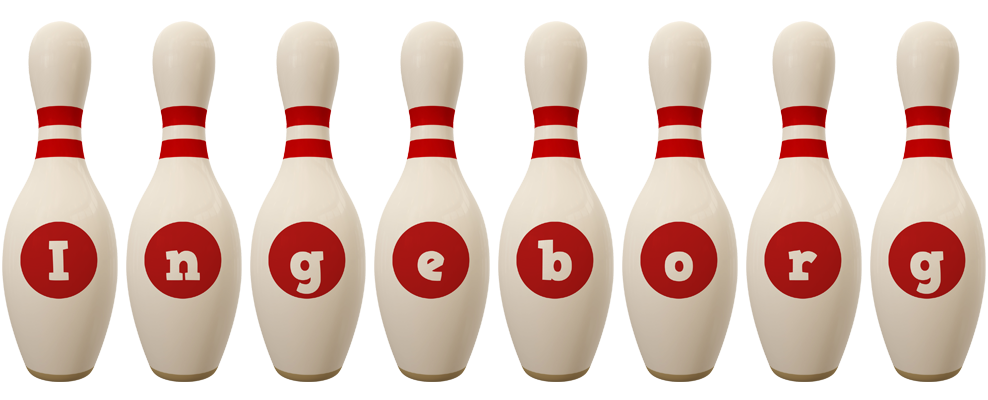 Ingeborg bowling-pin logo