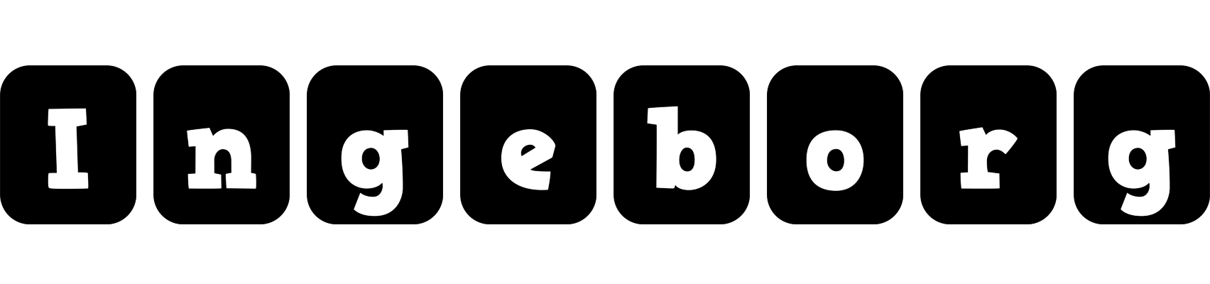 Ingeborg box logo