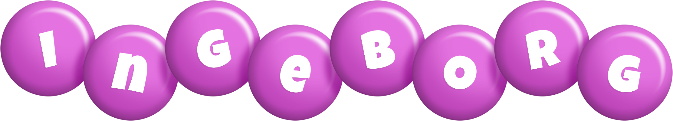 Ingeborg candy-purple logo