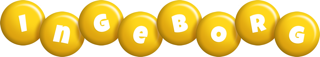 Ingeborg candy-yellow logo