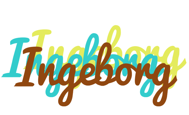Ingeborg cupcake logo