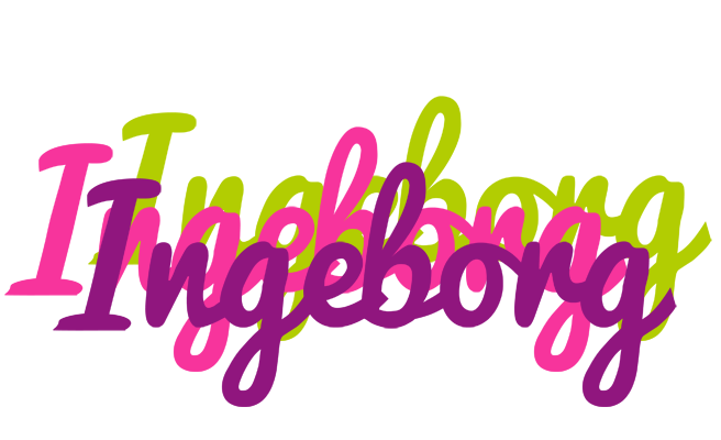 Ingeborg flowers logo