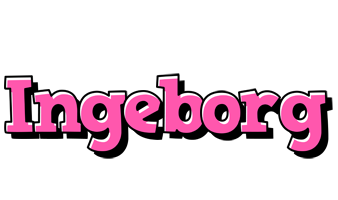 Ingeborg girlish logo