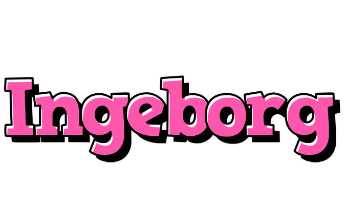 Ingeborg girlish logo
