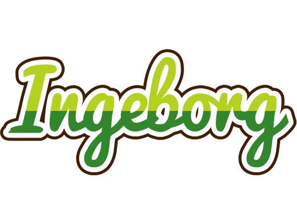 Ingeborg golfing logo