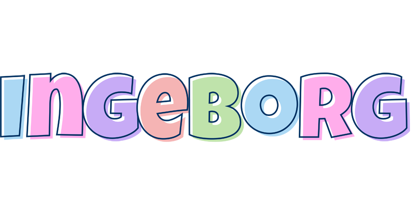 Ingeborg pastel logo