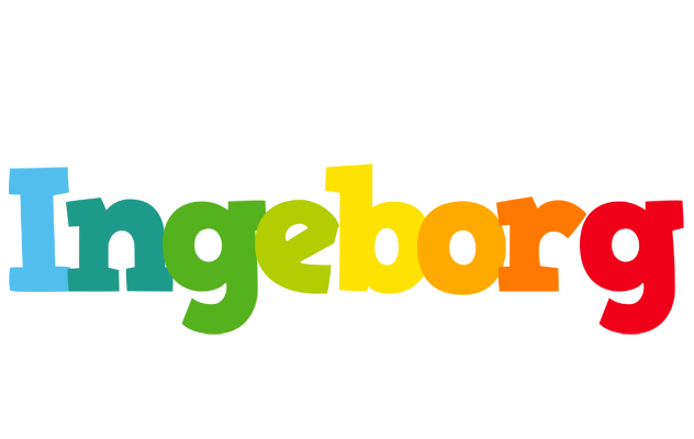 Ingeborg rainbows logo