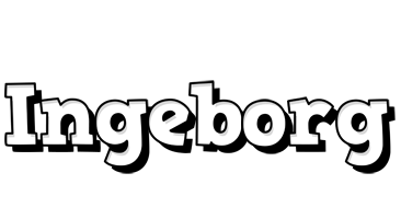 Ingeborg snowing logo