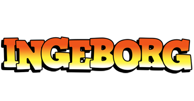 Ingeborg sunset logo