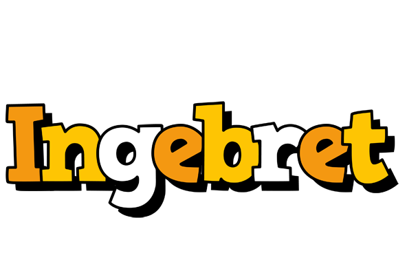 Ingebret cartoon logo