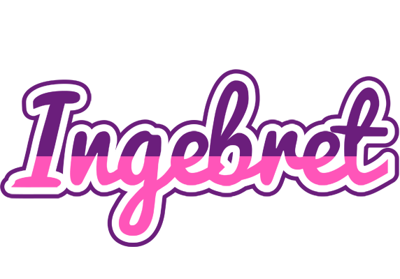 Ingebret cheerful logo