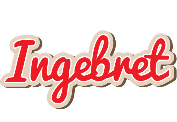 Ingebret chocolate logo