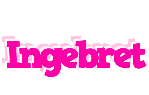 Ingebret dancing logo