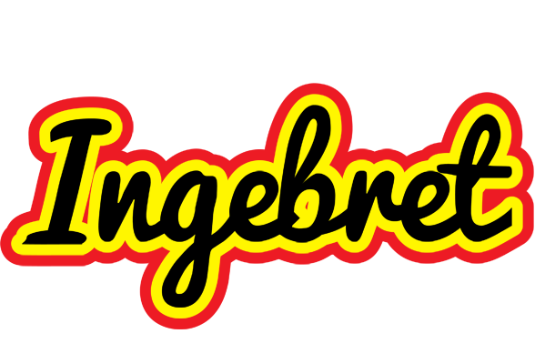 Ingebret flaming logo