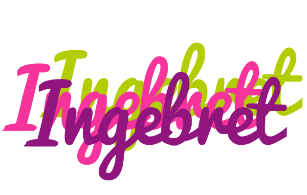 Ingebret flowers logo