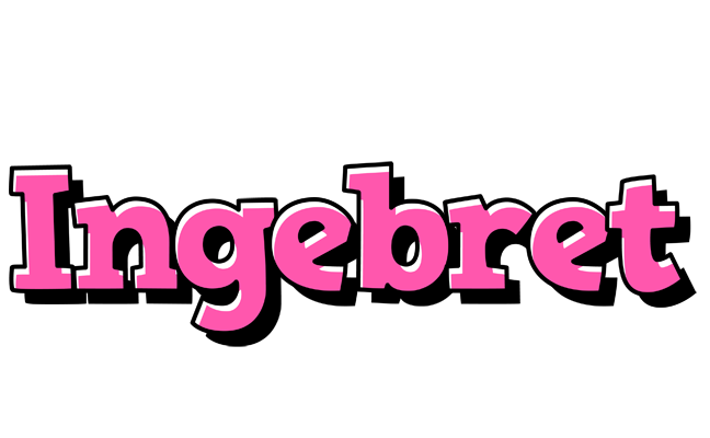 Ingebret girlish logo