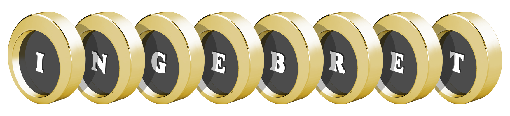 Ingebret gold logo