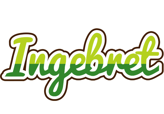 Ingebret golfing logo