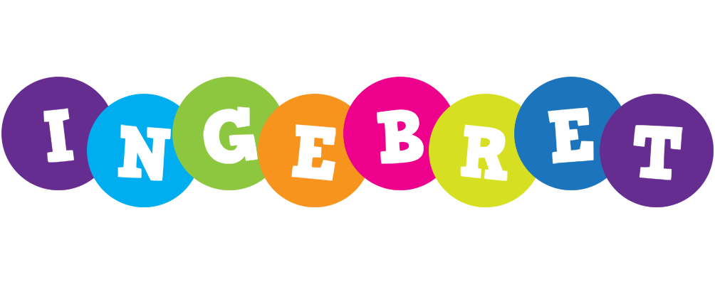 Ingebret happy logo
