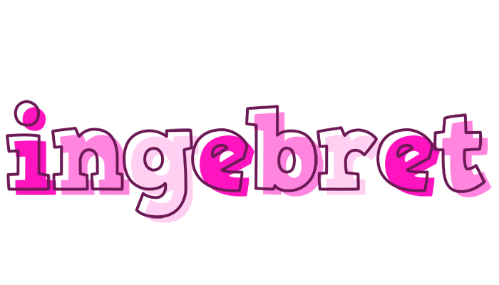 Ingebret hello logo