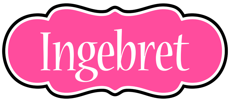 Ingebret invitation logo