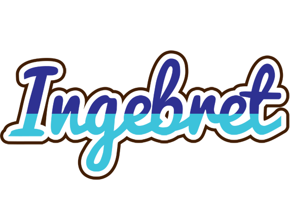 Ingebret raining logo
