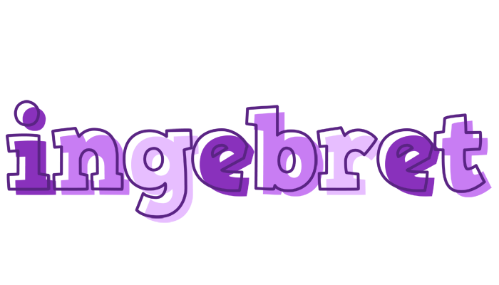 Ingebret sensual logo