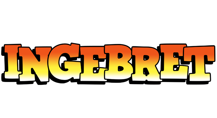 Ingebret sunset logo