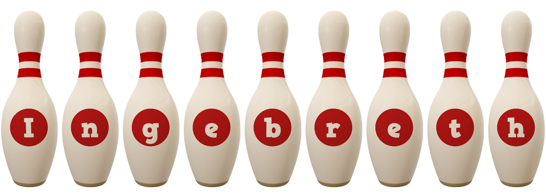 Ingebreth bowling-pin logo
